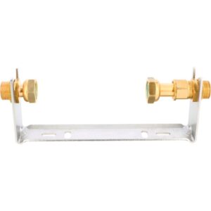 Rail support compteur - SFERACO - DN15 - Douille fixe et d'une douille coulissante - Sferaco