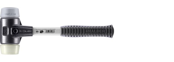 Maillets SIMPLEX Ø 40 TPE moyen / plastique - HALDER - 3738.050