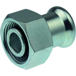 Raccord droit - XPress Carbone - 18 - 3/4" - Aalberts Integrated Piping Systems