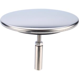 Clapet de vidage pour baignoire - NICOLL - Avec embout - Ø 70 mm - Réglable 47 à 65 mm - Nicoll