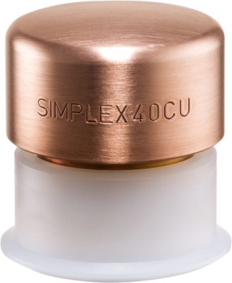 Maillets SIMPLEX Ø 30 superplastique / métal doux - HALDER - 3804.040