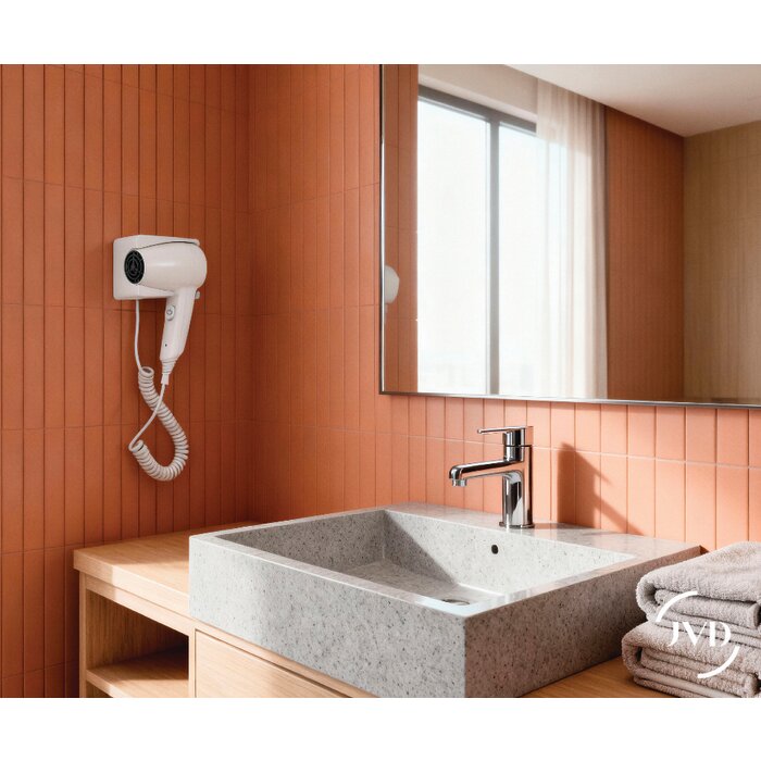 Sèche-cheveux mural - JVD - Glow - Blanc - 1400 W - JVD – Image 4