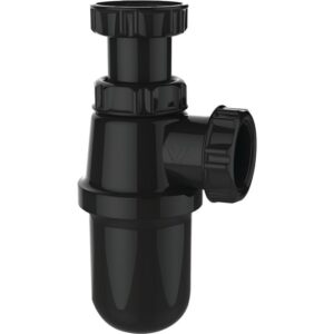 Siphon lavabo réglable – VALENTIN – Design noir - Valentin