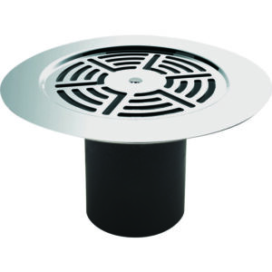 Grille de bonde inox - VALENTIN - Ø 115 mm - Valentin