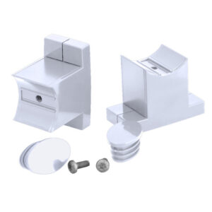 Paire de fixations murales - Arsis - PELLET - Avec bouchons - Pellet