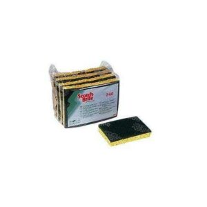 Tampon sur eponge (tamponge) vert 3m le lot de 10 - 3M1 0082