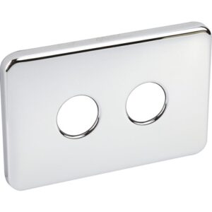 Plaque de finition inox Sertifix - Entraxe 55 mm - PB tub - PbTub