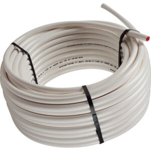 Tube PER BAO - ELYDAN - Calineo PE-RT - Blanc intérieur Rouge - Ø20mm - 100M - Elydan