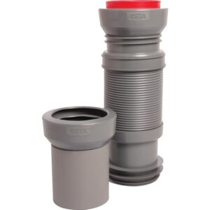 Pipe extensible WC - CETA - Multibati - L. 320-670 mm - Ø 93-110 mm - CETA