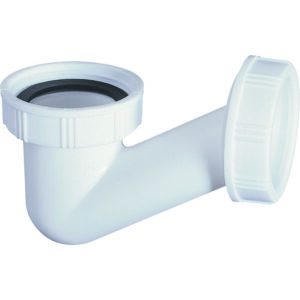Siphon de baignoire faible encombrement - Wirquin - 1"1/2 Ø40 mm - Wirquin