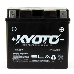 Batterie KYOTO Gtz6v - SLA AGM - Equivalence YTZ6V