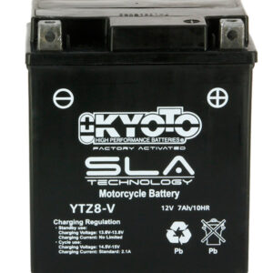 Batterie KYOTO GTZ8-V SLA-AGM - Sans Entretien - Prête à l'Emploi - Equivalente YTZ8V