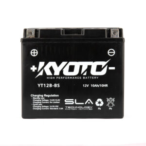 Batterie KYOTO GT12B-BS SLA-AGM - Sans Entretien - Prête à l'Emploi - Equivelente YT12B-BS