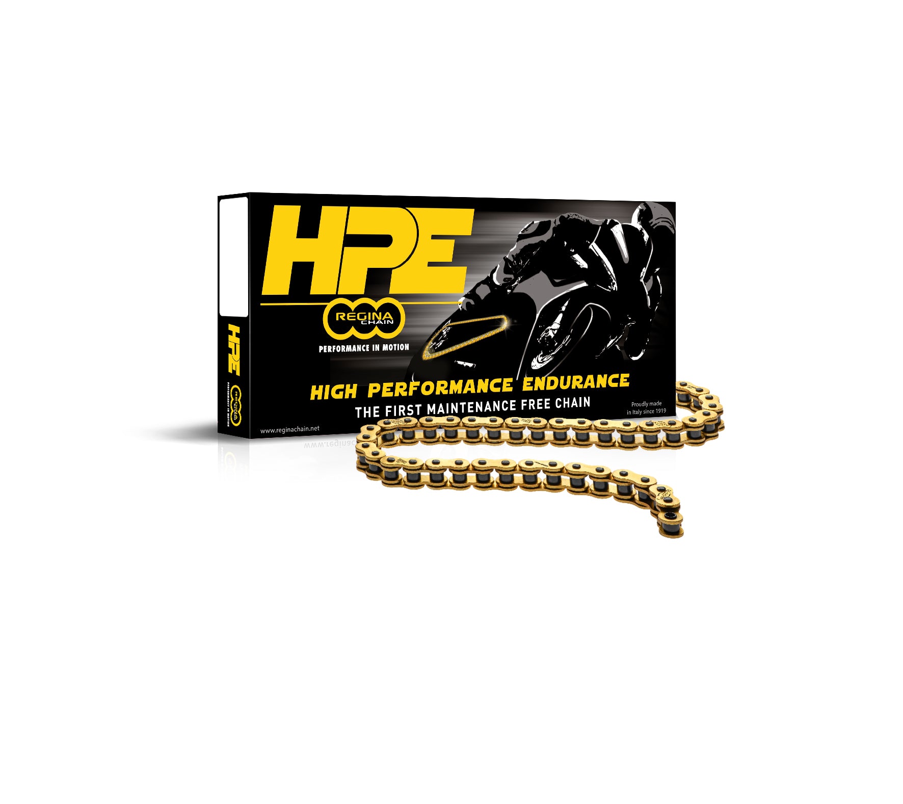 Chaine 525-HPE - 104 Maillons - Avec Joints Toriques - HPE