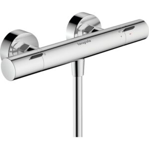 Mitigeur thermostatique douche - Ecostat Fine - HANSGROHE - 17 l/min - Hansgrohe