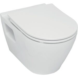 Cuvette suspendue - SIDER - Sans bride - Abattant déclipsable - SIDER