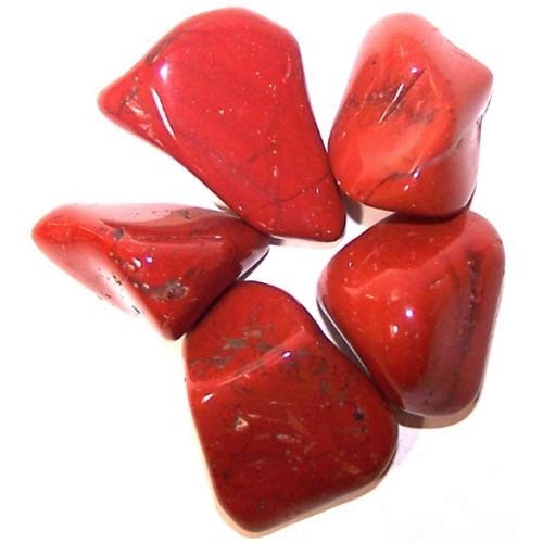Pack de 24 L Tumble Stone - Jaspe - Rouge- Vendu par 1 – Image 2