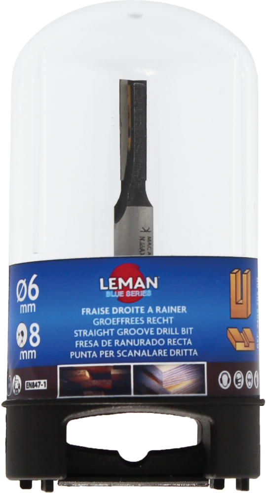 FRAISE DROITE A RAINER CARBURE D6 Q8 - 7408.706.00 - LEMAN – Image 4