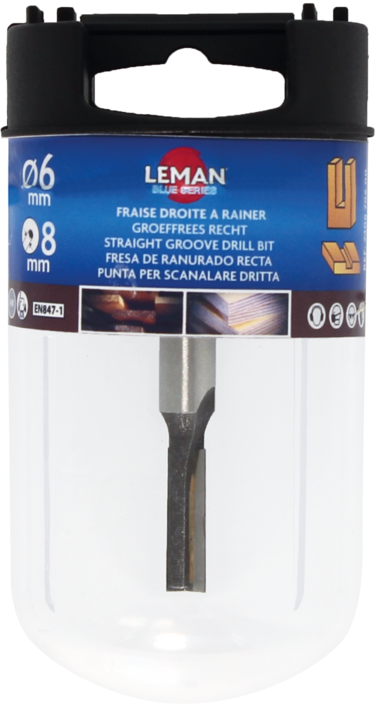 FRAISE DROITE A RAINER CARBURE D6 Q8 - 7408.706.00 - LEMAN – Image 5