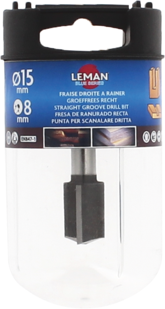 FRAISE DROITE A RAINER CARBURE D15 Q8 - 7408.715.00 - LEMAN – Image 5