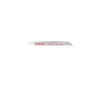 2 LS SABRE 130MM PAS 1,4MM BIM METAL/INOX/ALU - 7708.02 - LEMAN