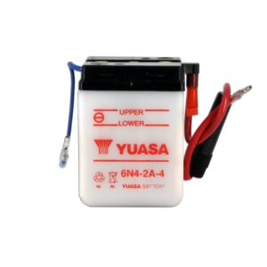 Batterie YUASA 6N4-2A-4 Conventionnelle Avec Entretien - Livrée Sans Acide