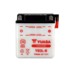 Batterie YUASA YB3L-B Conventionnelle Avec Entretien - Livrée Sans Acide