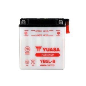 Batterie YUASA YB5L-B Conventionnelle Avec Entretien - Livrée Sans Acide