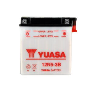 Batterie YUASA 12N5-3B Conventionnelle Avec Entretien - Livrée Sans Acide
