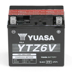 Batterie YUASA YTZ6V - Sans Entretien - Livrée Avec Pack Acide