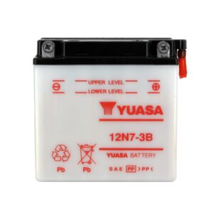 Batterie YUASA 12N7-3B Conventionnelle Avec Entretien - Livrée Sans Acide
