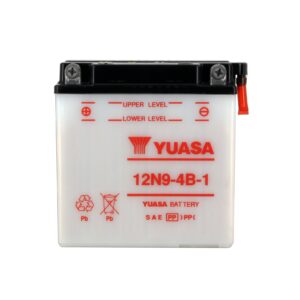 Batterie YUASA 12N9-4B-1 Conventionnelle Avec Entretien - Livrée Sans Acide
