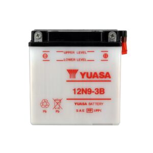 Batterie YUASA 12N9-3B Conventionnelle Avec Entretien - Livrée Sans Acide