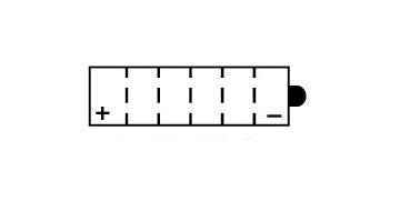 Batterie YUASA YB14-B2 Conventionnelle Avec Entretien - Livrée Sans Acide – Image 2
