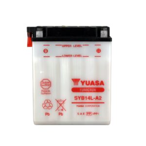 Batterie YUASA SYB14L-A2 Conventionnelle Avec Entretien - Livrée Sans Acide