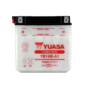 Batterie YUASA YB16B-A1 Conventionnelle Avec Entretien - Livrée Sans Acide