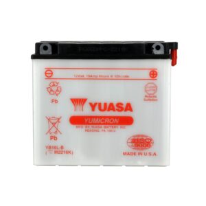 Batterie YUASA YB16L-B Conventionnelle Avec Entretien - Livrée Sans Acide