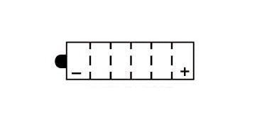 Batterie YUASA YB18L-A Conventionnelle Avec Entretien - Livrée Sans Acide – Image 2