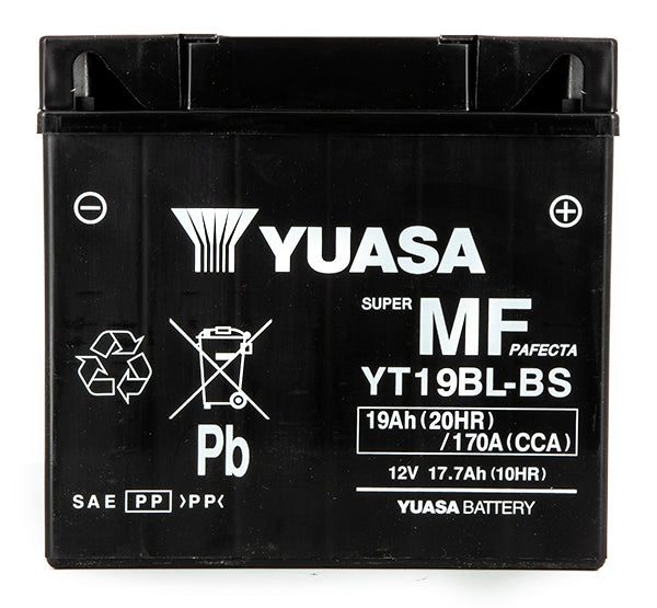 Batterie YUASA YT19BL-BS AGM - Sans Entretien - Livrée Avec Pack Acide