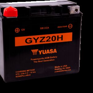 Batterie YUASA GYZ20H sans entretien AGM
