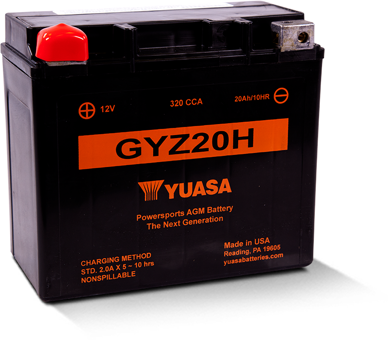 Batterie YUASA GYZ20H sans entretien AGM – Image 2