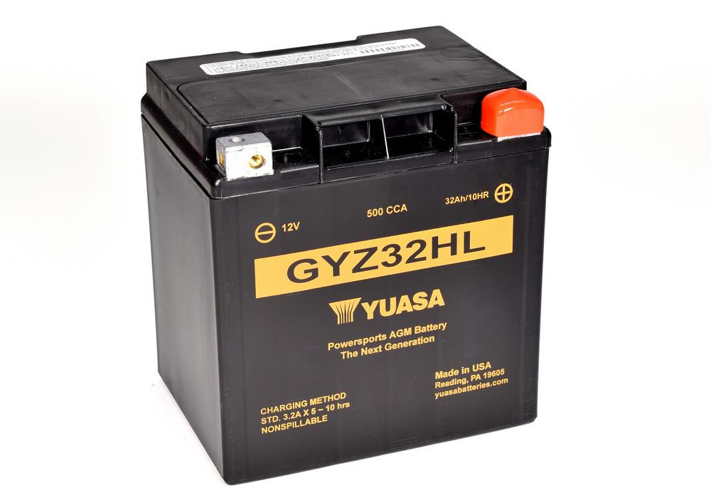 Batterie YUASA GYZ32HL sans entretien AGM