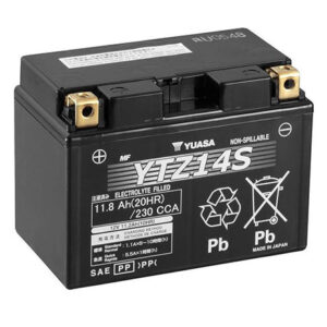 Batterie YUASA YTZ14-S SLA-AGM - Sans Entretien - Prête à l'Emploi