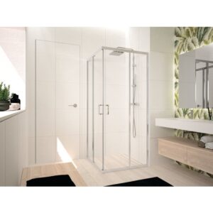 Paroi de douche - NOVELLINI - Ocean A - Double porte coulissante - Novellini