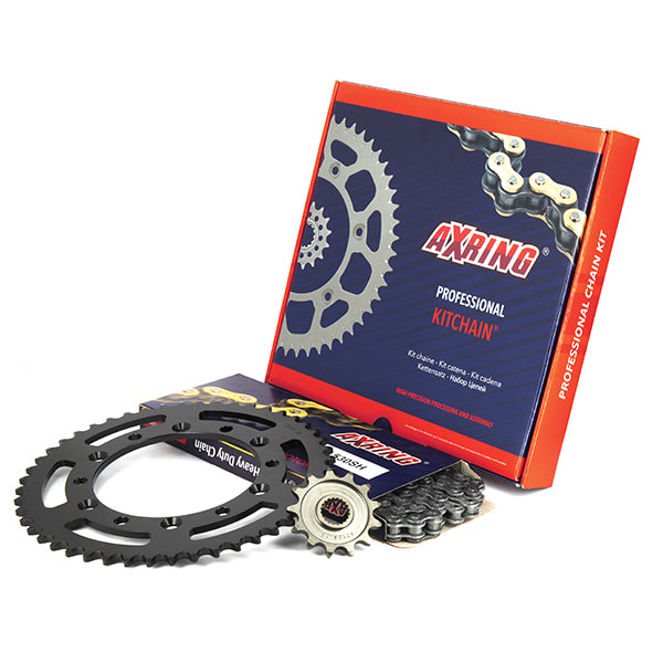 Kit Chaine Origine Suzuki Rm 85 Petites Roues 2002-2004 14x47 Alu - 428 Sans Joints Toriques