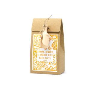 Pack de 500g Sel de Bain - Citron. Gingembre & Orange- Vendu par 1