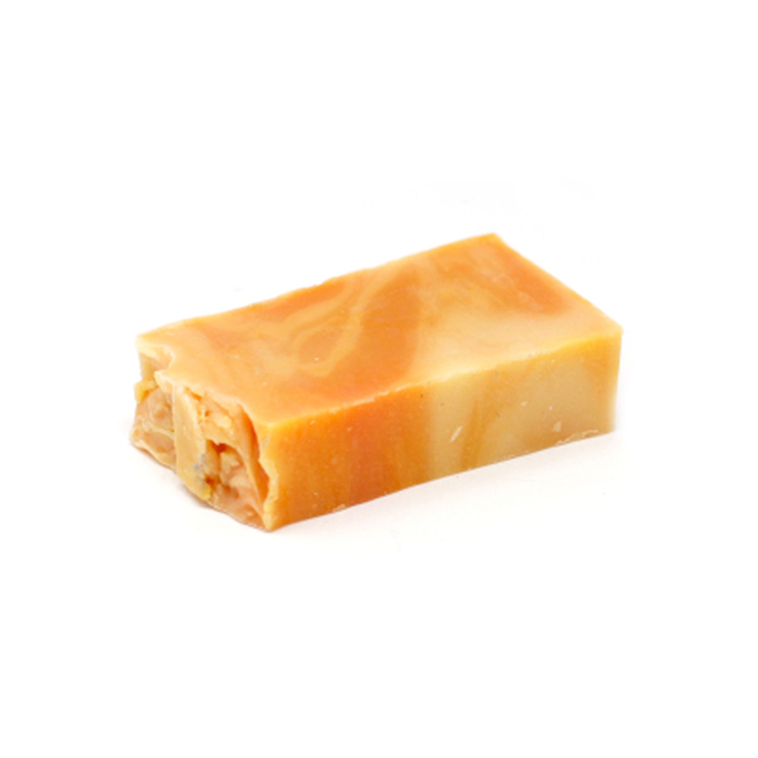 Orange - Tranche de savon à l'huile d'olive- Vendu par 1