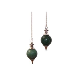 Pendule Sphère - Aventurine Verte- Vendu par 1