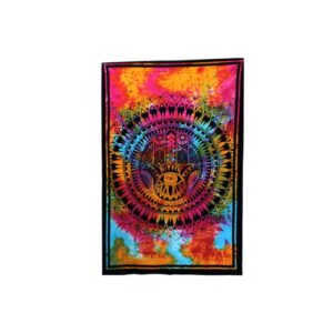 Couvre-Lit Simple en Coton + Tenture Murale - Hamsa- Vendu par 1
