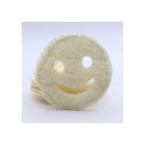 Visage souriant de luffa entier- Vendu par 1